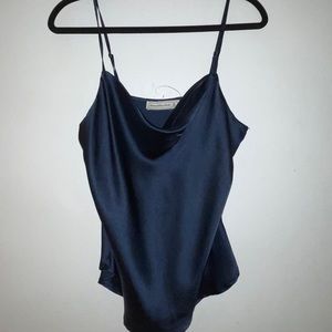 Silk material blouse